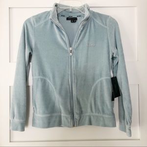 BCBGMAXAZRIA Crystal Velvet Jacket